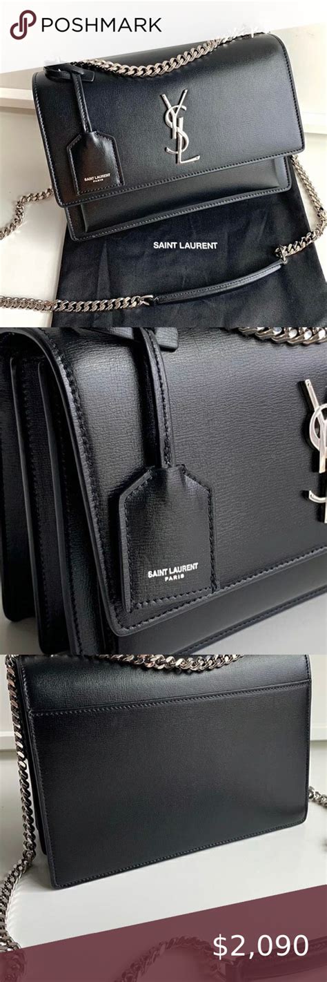 ysl sunset medium chain bag